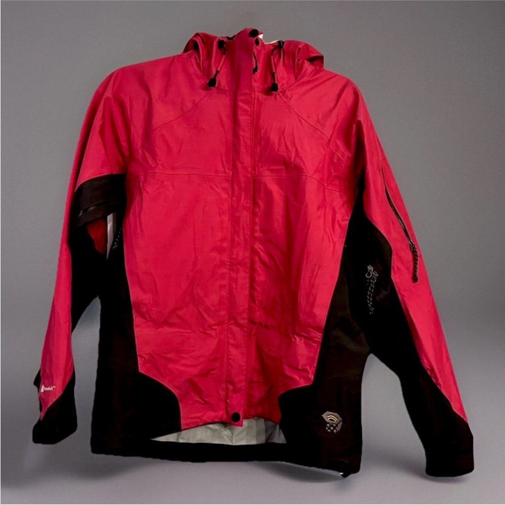 Mountain Hardwear Conduit Hooded Rain Jacket Full Zip Vented Women 8